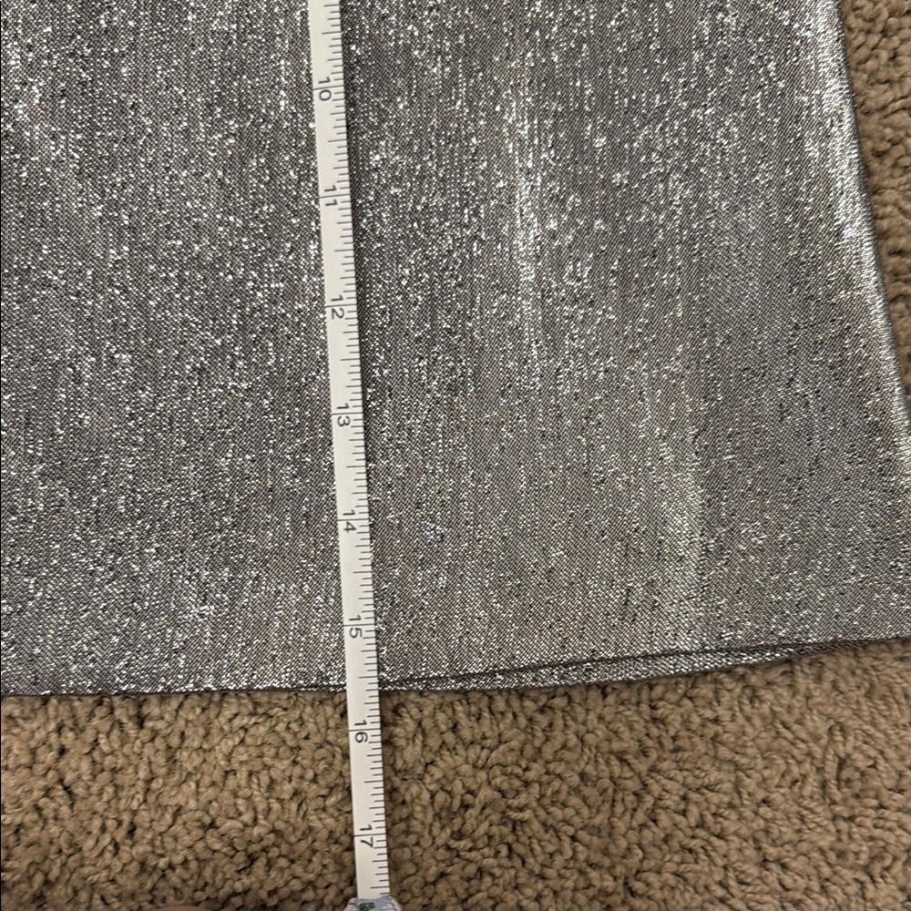 Silver Metallic Two-Piece Set - Picture 7 of 8